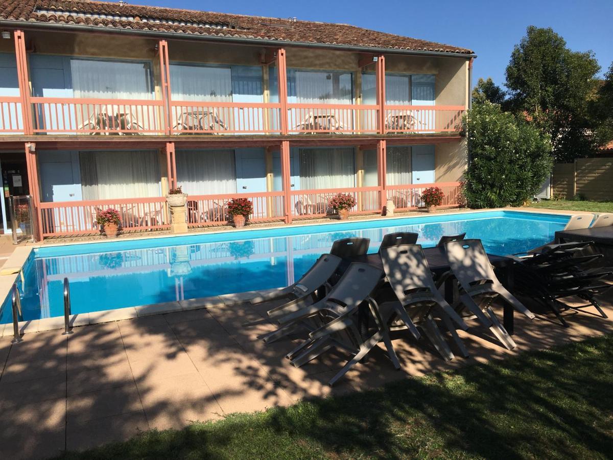Hotel Le Logis Des Cordeliers Condom Exterior foto