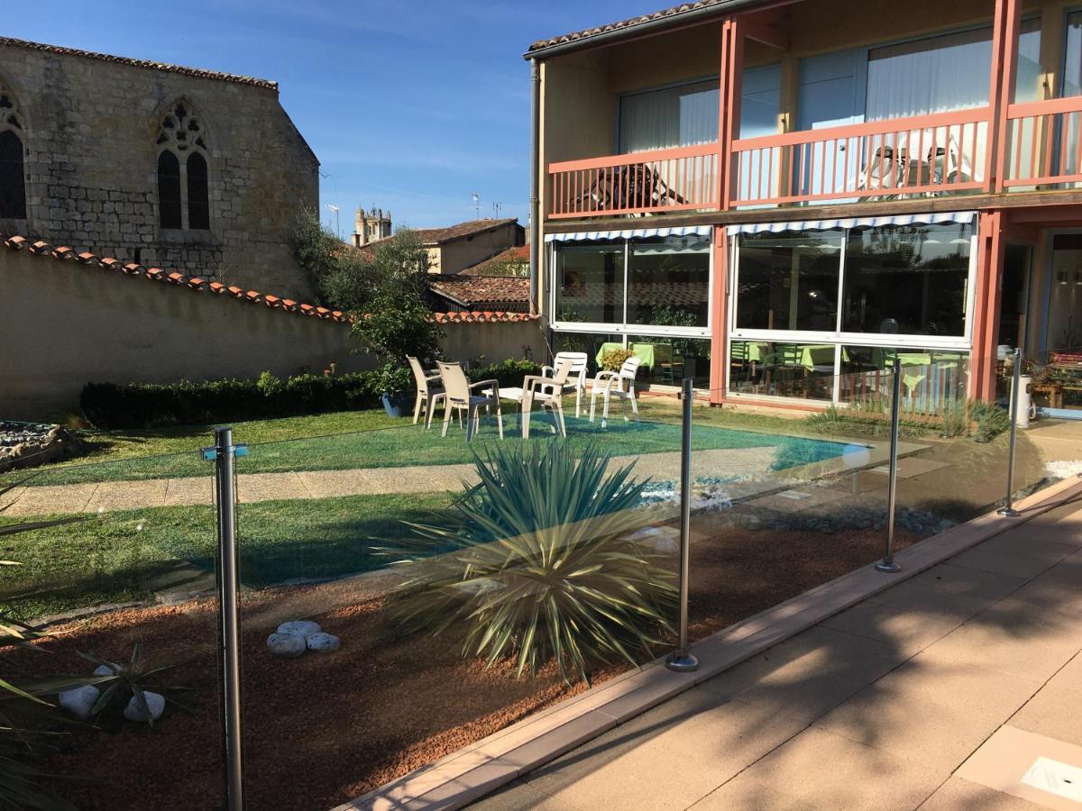 Hotel Le Logis Des Cordeliers Condom Exterior foto