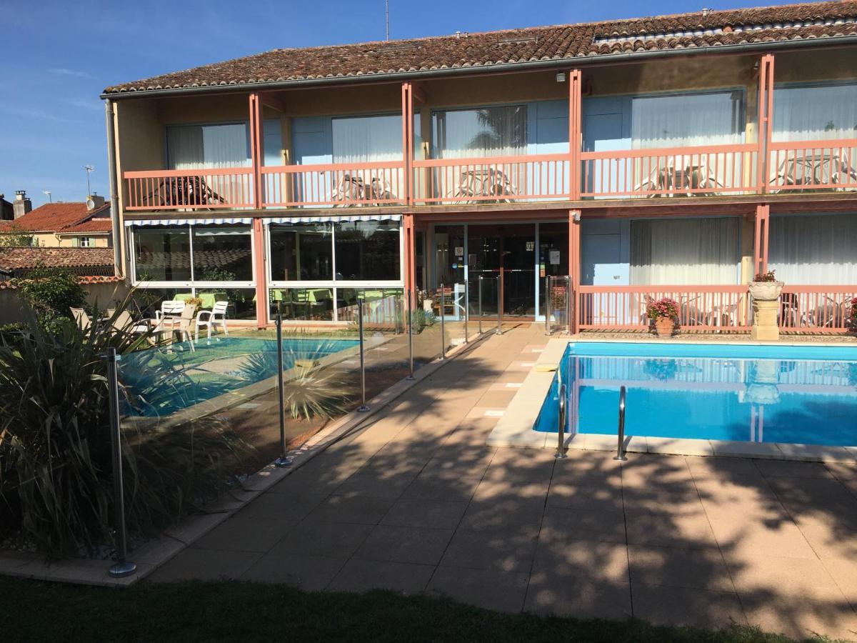 Hotel Le Logis Des Cordeliers Condom Exterior foto
